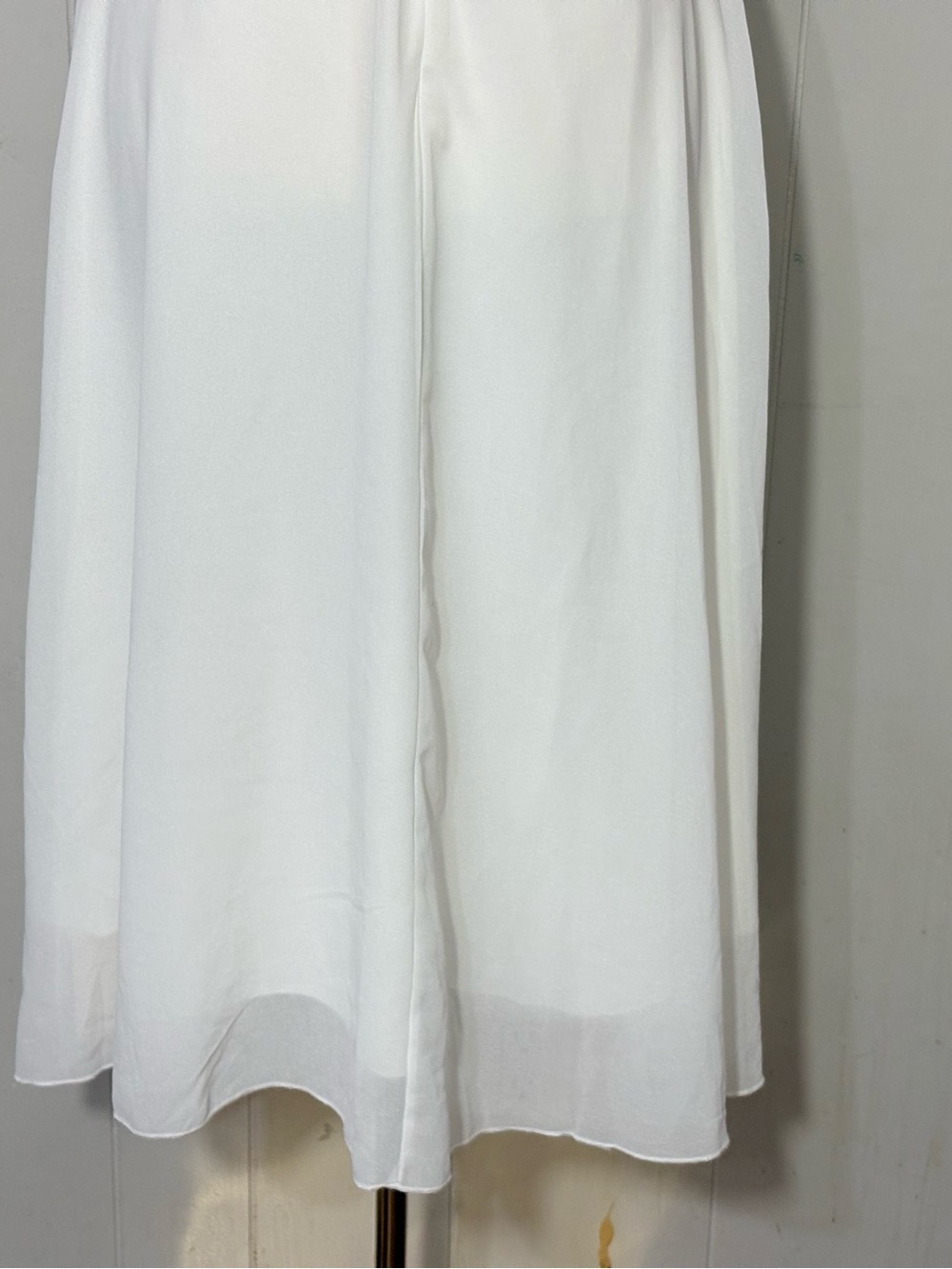 Commense Semi Sheer Cami Long Midi Dress White Size XS NWT - Picture 6 of 10